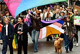 11-10-2025 Breda - De Pride Walk  trekt door de Veemarktstraat. - Fotokrant