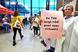 08&ndash;10-2019 Breda - De tweedeling in Nederland neemt extreme vormen aan de verpleegsters van het AMPHIA ziekenhuis zijn er klaar mee en voeren na de boeren nu ook actie. - Fotokrant