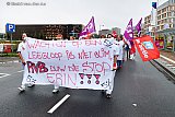 08&ndash;10-2019 Breda - De boze verpleegsters liepen een protestmars en droegen een spandoek met daarop een boodschap voor de Raad van Bestuur.. - Fotokrant