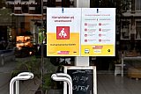25-05-2020 Breda - Vanwege het Coronavirus zijn er regels opgesteld die moeten worden nageleefd  om verantwoord te kunnen winkelen. - Fotokrant