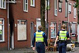 19-09-2023 Breda - Met vermoedelijk een molotovcocktail is een aanslag gepleegd op een woning in de Scheldestraat. - Fotokrant