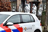 02-02-2022 Breda - Technische recherche in witte pakken met mondkapjes op en handschoenen aan zijn hier bezig met de voorbereidingen van een 3D scan van de plaats delict. - Fotokrant