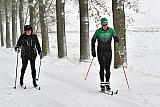 07-02-2021 Breda - De hoeveelheid sneeuw die er viel is voldoende om te kunnen langlauffen. - Fotokrant