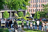 23-05-2019  Breda - Op het centraal station is niet ver van het stembureau een man van 23 jaar neergestoken. - Fotokrant