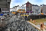 25-02-2024  Breda - Van de bekende Tolbrug is niet veel meer over dan puin. De burg moet plaatsmaken voor vernieuwing. - Fotokrant