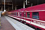 15-10-2021 Breda - Vanaf het centraal station is de 1e Internationale slaaptrein van Flywise vertrokken. Deze ging richting Praag met mensen die op stedentrip gingen. Het is een duurzaam alternatief voor vliegen.  - Fotokrant