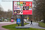 15-03-2022 Breda - Vanwege de oorlog in de Oekraine is veel minder campagne gevoerd voor de gemeenteraadsverkiezingen. Toch is het belangrijk voor de democratie in Nederland dat zoveel mogelijk mensen gaan stemmen. - Fotokrant