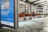 01-01-2024 Breda - In de wijk Hoge vucht is weer het nodige glas gesneuveld door de eindejaarsknallers. - Fotokrant