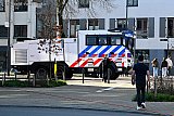 05-03-2026 Breda - Verbazing bij mensen in de binnenstad als het waterkanon ineens voorbij scheurt met zwaailicht en sirene. - Fotokrant