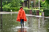 19-06-2019 Bavel - Code Oranje .Diverse straten kwamen onder water te staan. - Fotokrant